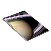 土星リングや輪 ノートブック (右側)