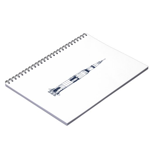 土星ロケット ノートブック (左側)