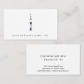 土星ロケット 名刺 (正面/裏面)