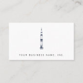 土星ロケット 名刺 (正面)