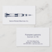 土星ロケット 名刺 (正面/裏面)