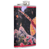 土星上昇宇宙ヴィンテージ ロシアの フラスク (右)