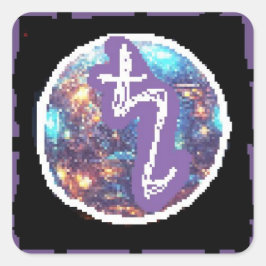 土星夜 スクエアシール