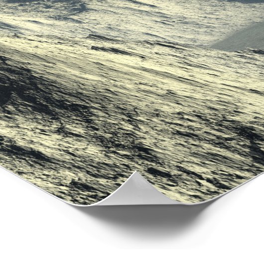 土星宇宙芸術 ポスター (角)