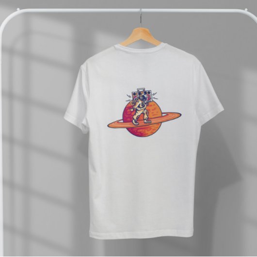 土星宇宙飛行士 Tシャツ