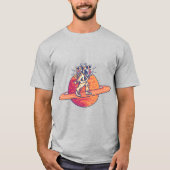 土星宇宙飛行士 Tシャツ (正面)