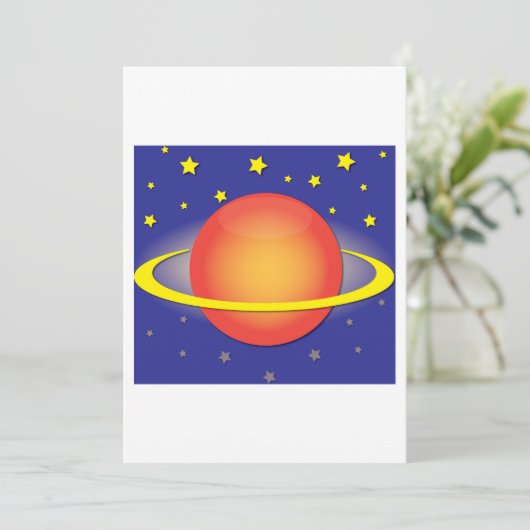 土星招待状 招待状 (スタンド正面)