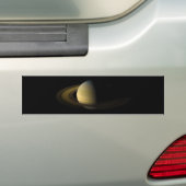 土星日曜日からの第6惑星 バンパーステッカー (車上)