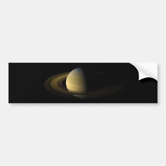 土星日曜日からの第6惑星 バンパーステッカー (正面)
