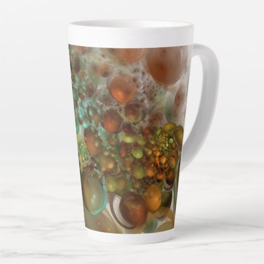 土星膨張 カフェラテマグ (右アングル)