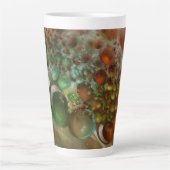 土星膨張 カフェラテマグ (正面)