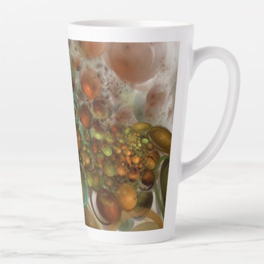 土星膨張 カフェラテマグ (右)