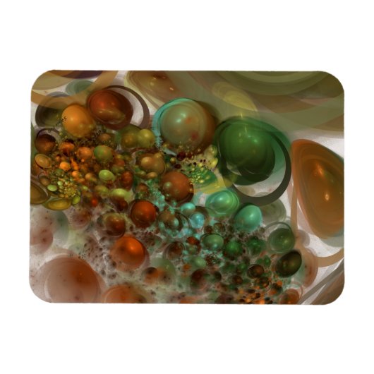 土星膨張 マグネット (横)