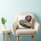 土星車クラブおよび「91クーペ16インチの枕 クッション (椅子)