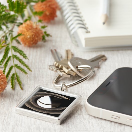 土星2 キーホルダー (側面)