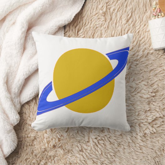 土星 クッション (ブランケット)