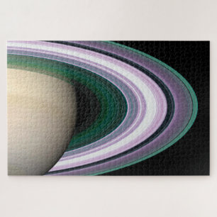 土星 ジグソーパズル