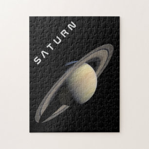 土星 ジグソーパズル