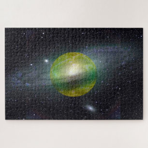 土星 ジグソーパズル