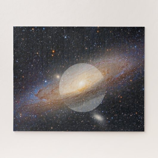 土星 ジグソーパズル (横)