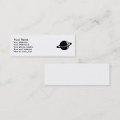 土星 スキニー名刺 (正面/裏面)