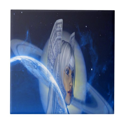 土星 タイル (正面)