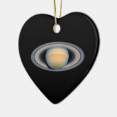 土星(ハッブルの望遠鏡) セラミックオーナメント (左)