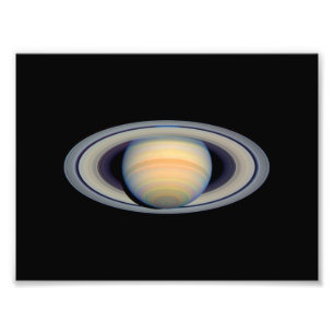 土星(ハッブルの望遠鏡) フォトプリント           