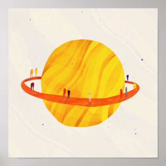 土星 ポスター (正面)