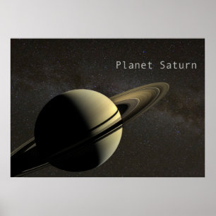 土星 ポスター