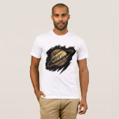 土星 メンズTシャツ Tシャツ (正面フル)