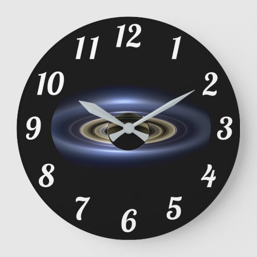 土星 ラージ壁時計 (正面)