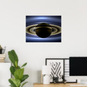 土星 – 地球が微笑んだ日 ポスター (ホームオフィス)