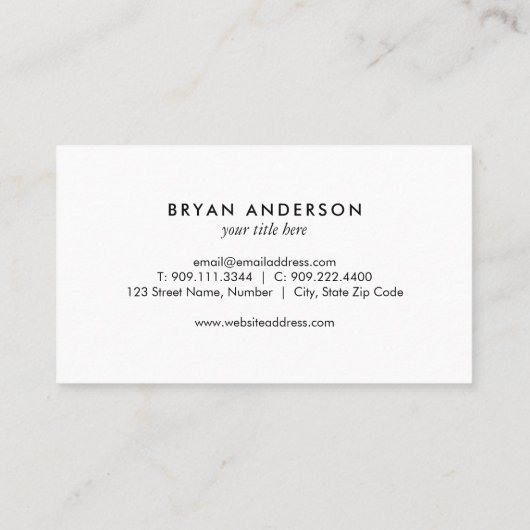 土星-天文学 名刺 (裏面)