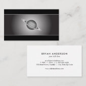 土星-天文学 名刺 (正面/裏面)