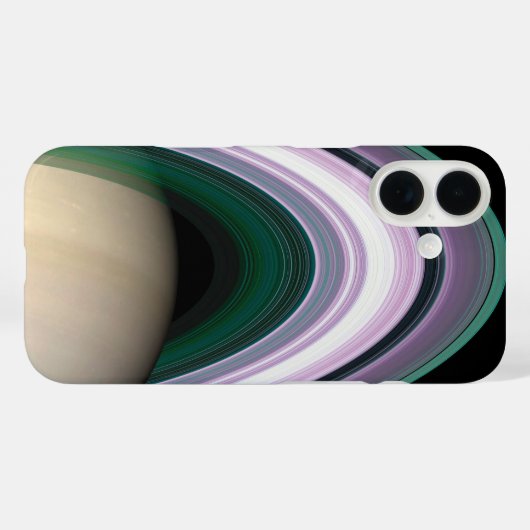 土星 Case-Mate iPhoneケース (裏面 (横))