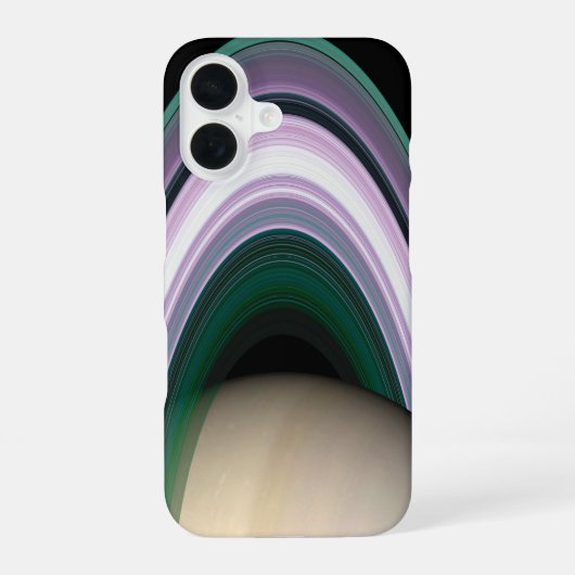 土星 iPhone 16ケース (裏面)
