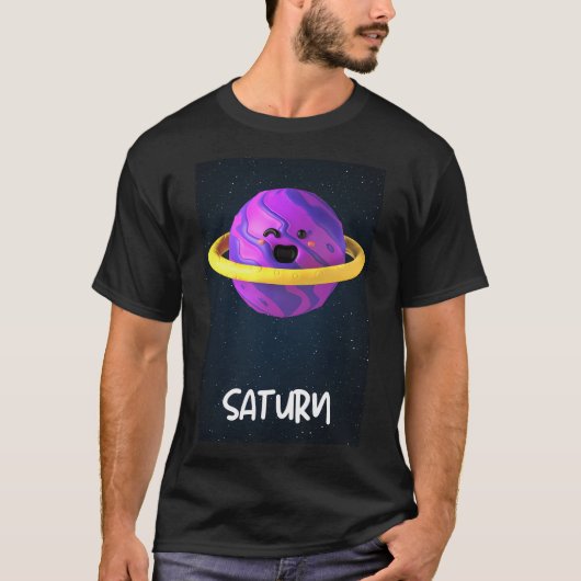 土星 Tシャツ (正面)