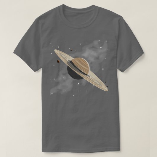 土星 Tシャツ (デザイン正面)