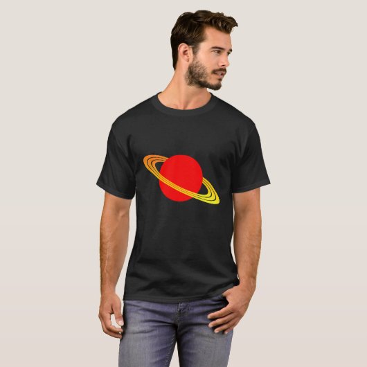 土星 Tシャツ (正面フル)