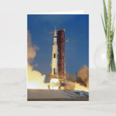 土星Vが月に向かって空に輝くと地球は揺れる カード (正面)