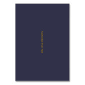 土星Vが月に向かって空に輝くと地球は揺れる テーブルナンバー (裏面)