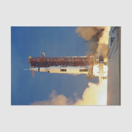 土星Vが月に向かって空に輝くと地球は揺れる 薄葉紙 (正面)