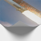 土星Vのヴィンテージの写真 ラッピングペーパー (角)