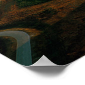 土星Vの空中表示 ポスター (角)