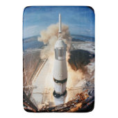 土星Vロケット打ち上げ1969アポロ宇宙船 バスマット (正面縦)