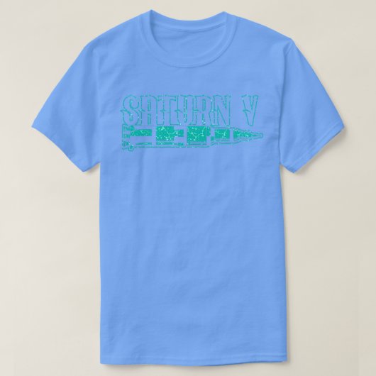 土星Vロケット3 Tシャツ (デザイン正面)