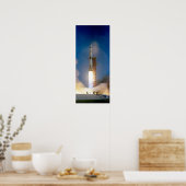 土星V打ち上げムーンミッション ポスター (キッチン)