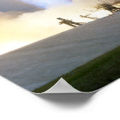 土星V打ち上げムーンミッション ポスター (角)