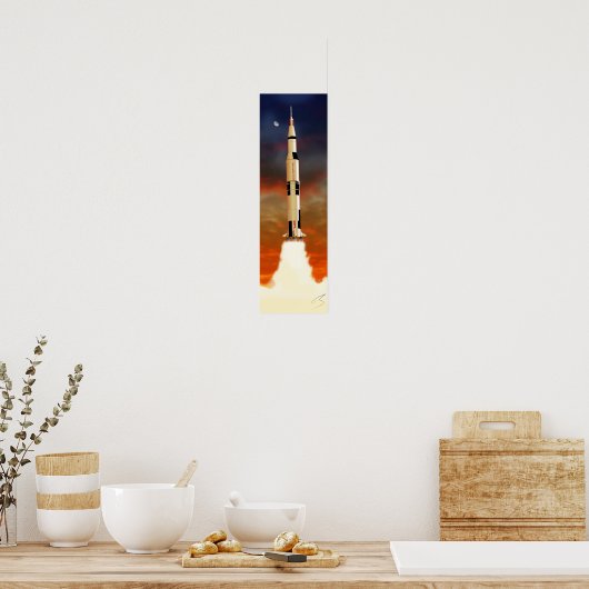 土星V ポスター (キッチン)